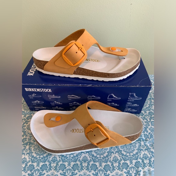 Birkenstock Gizeh Nubuck Regular/Wide EU39 - Picture 3 of 6